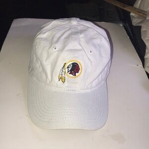White Unisex NFL Redskins Cap